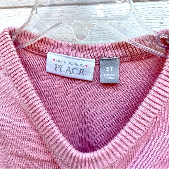 Pink unicorn sequined sweater 5T - Picture 4 of 5